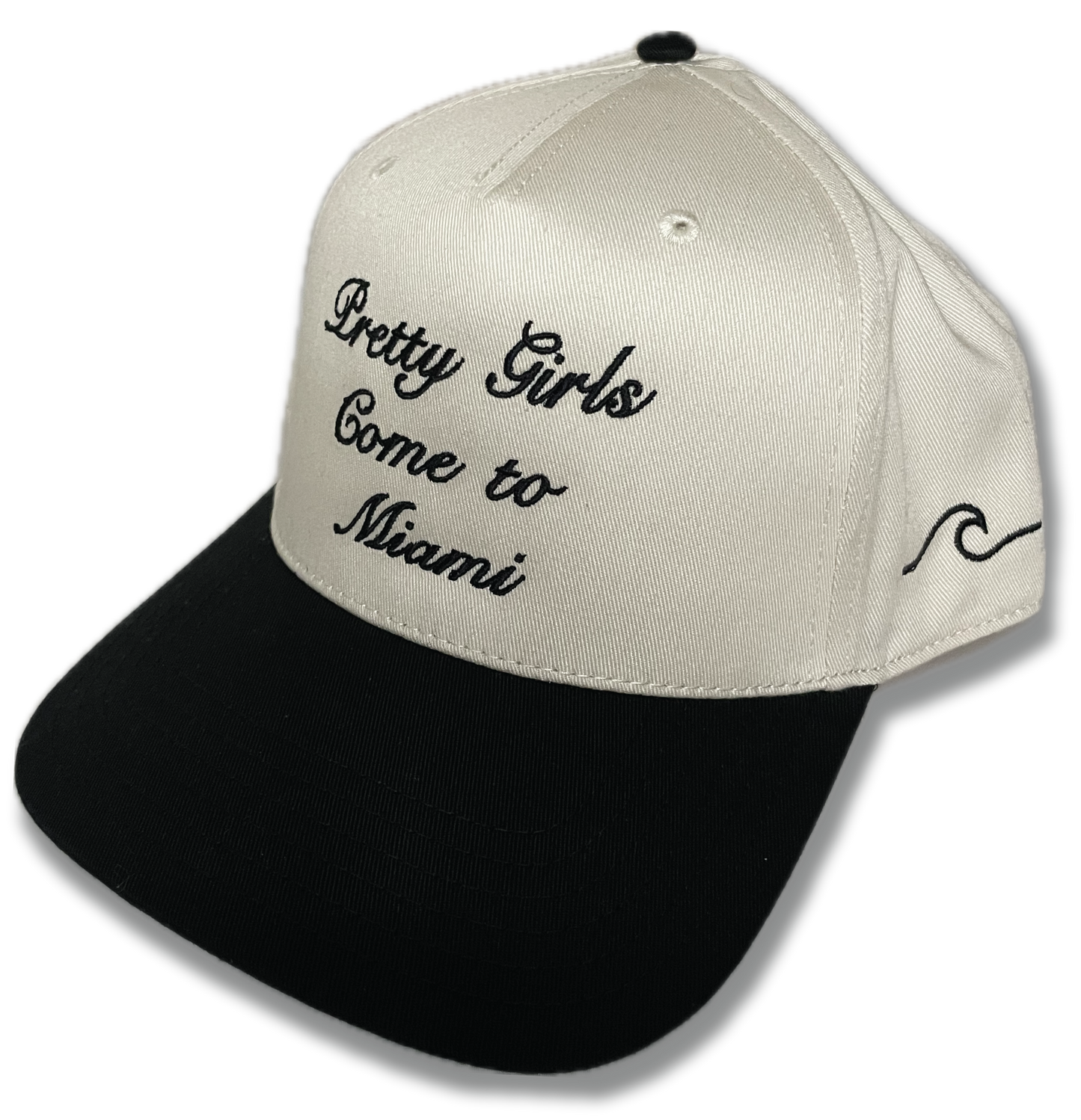 Miami Edition: Sand White and Midnight Black Hat