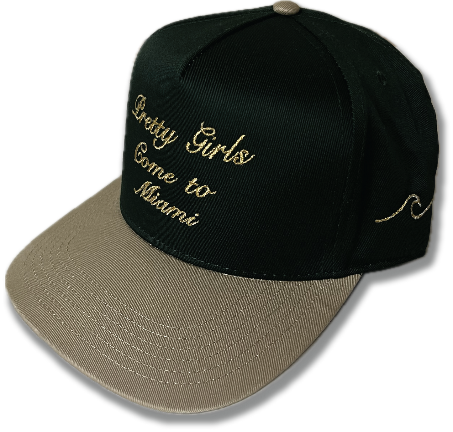 Miami Edition: Forest Green and Khaki Hat