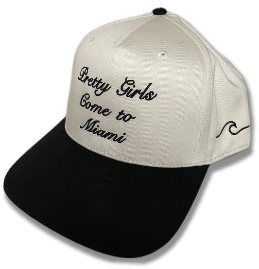 Miami Edition: Sand White and Midnight Black Hat