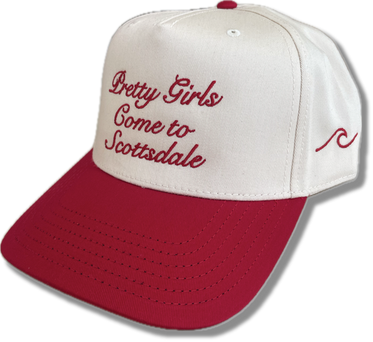 Scottsdale Edition: Sand White and Red Hat